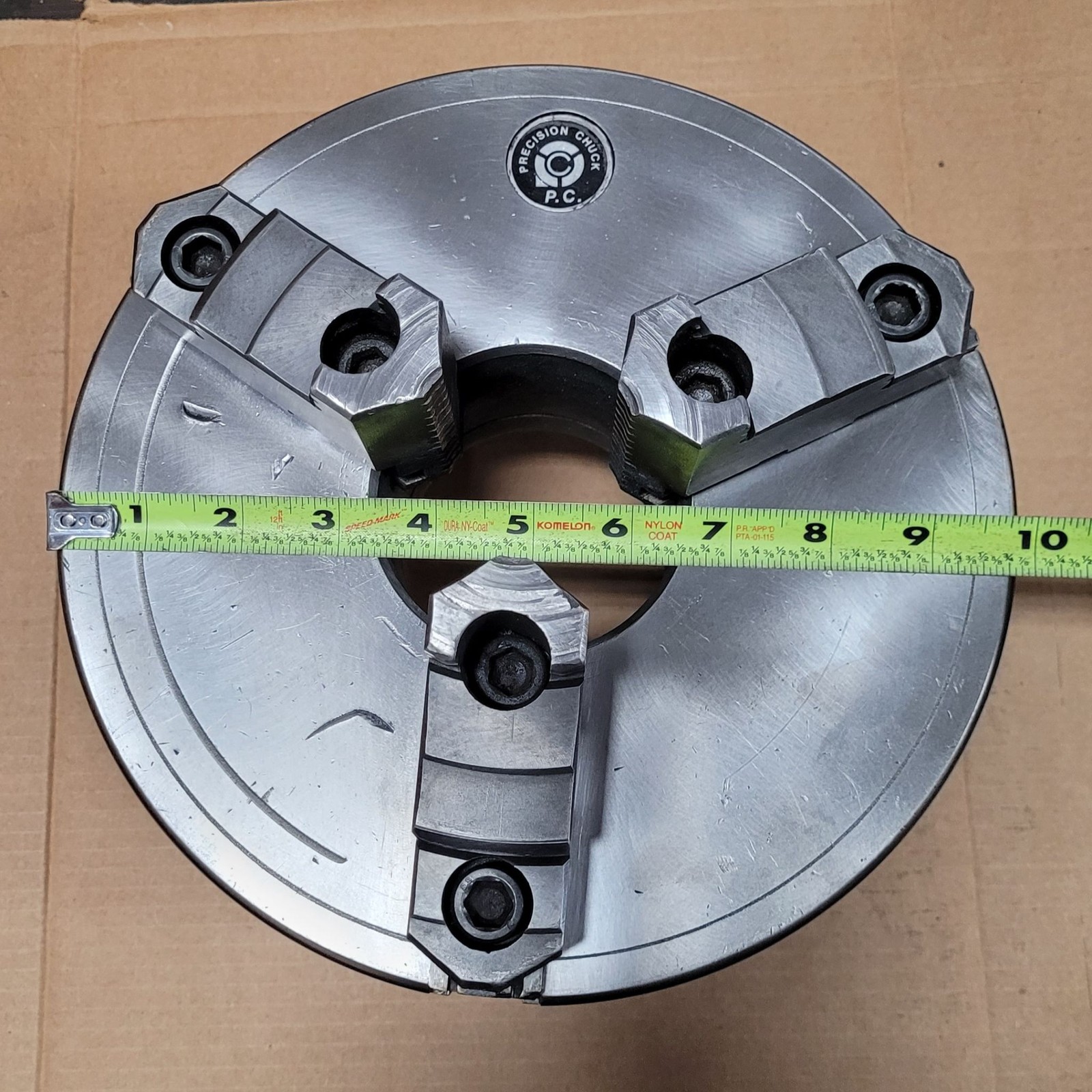 10” Precision Chuck – 3 Jaw w/ D1-8 Camlock