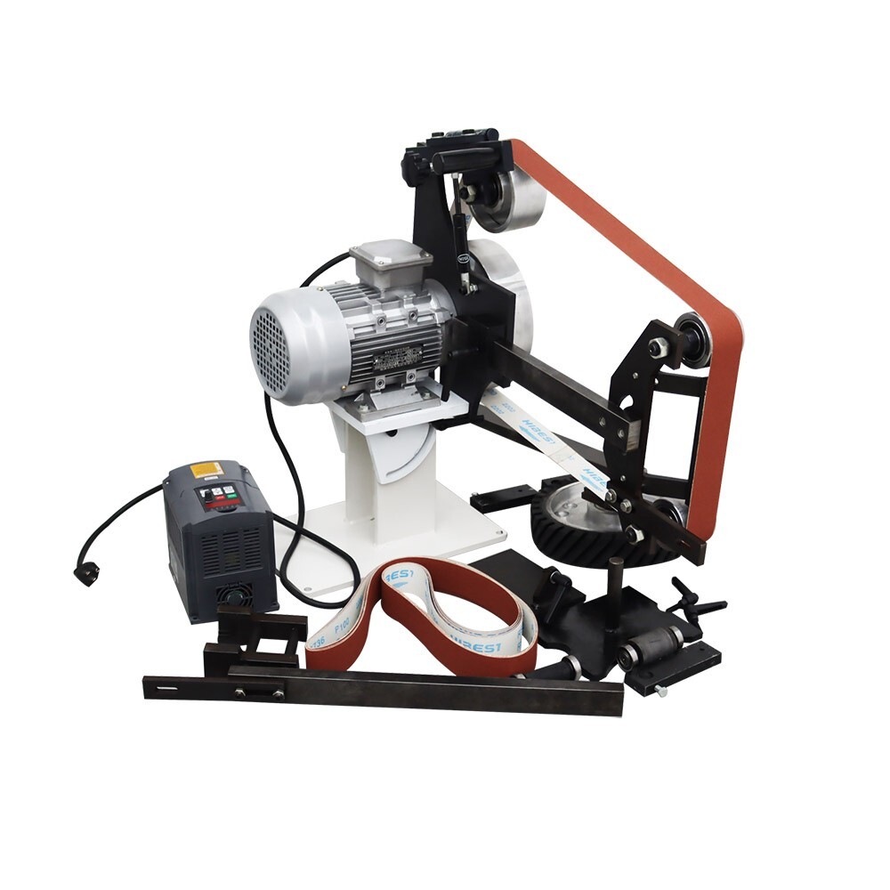 Belt Grinder Sander 2″*70.86″,Vertical& Horizontal Dual Purpose Belt Grinder US