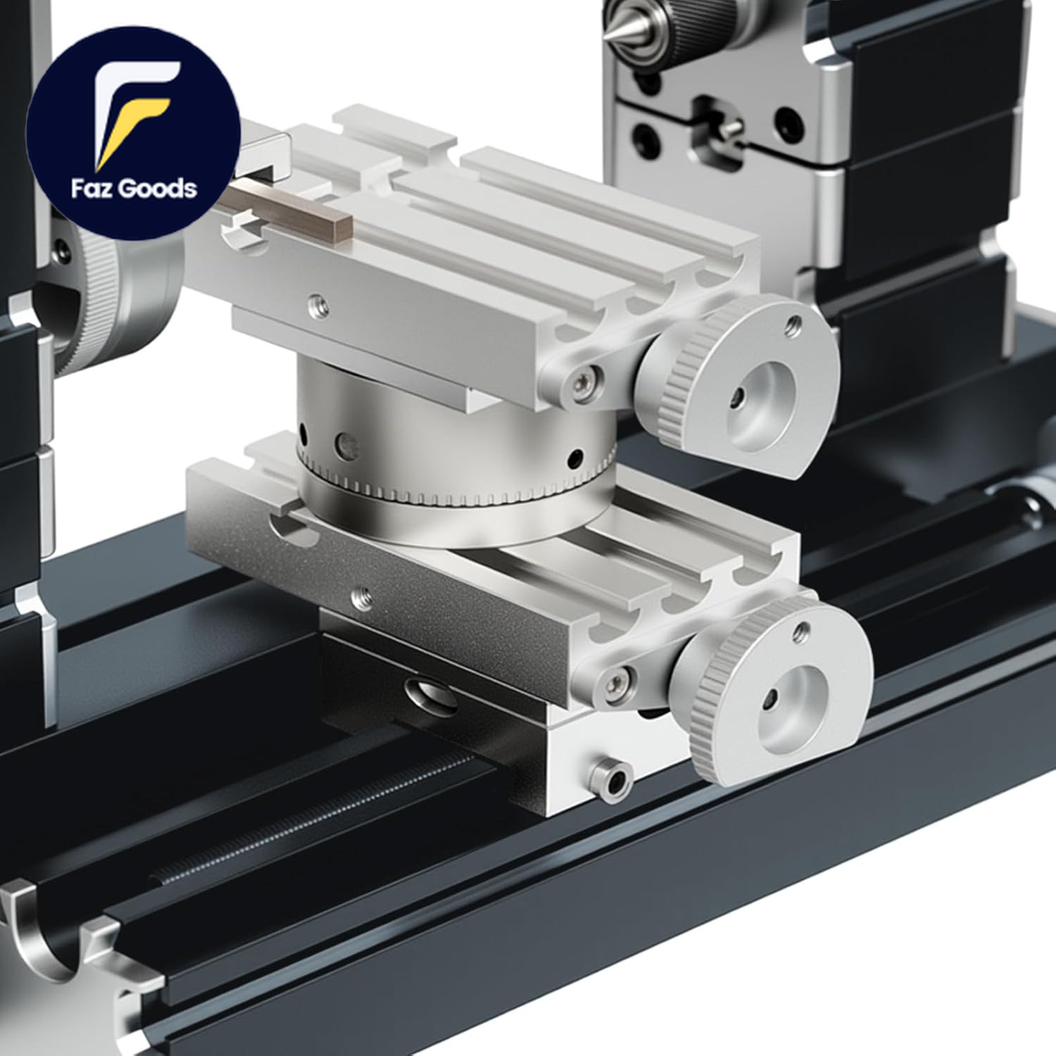 High Power 60W Powerful Mini Metal DIY 4-Axis Rotating Lathe Lathes Machine NEW