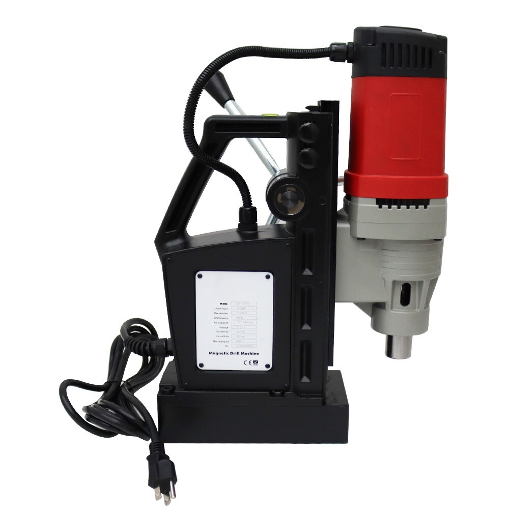 Portable Multifunctional Magnetic Drill 1400W 110V 17000N 23mm Twist 50mm Core