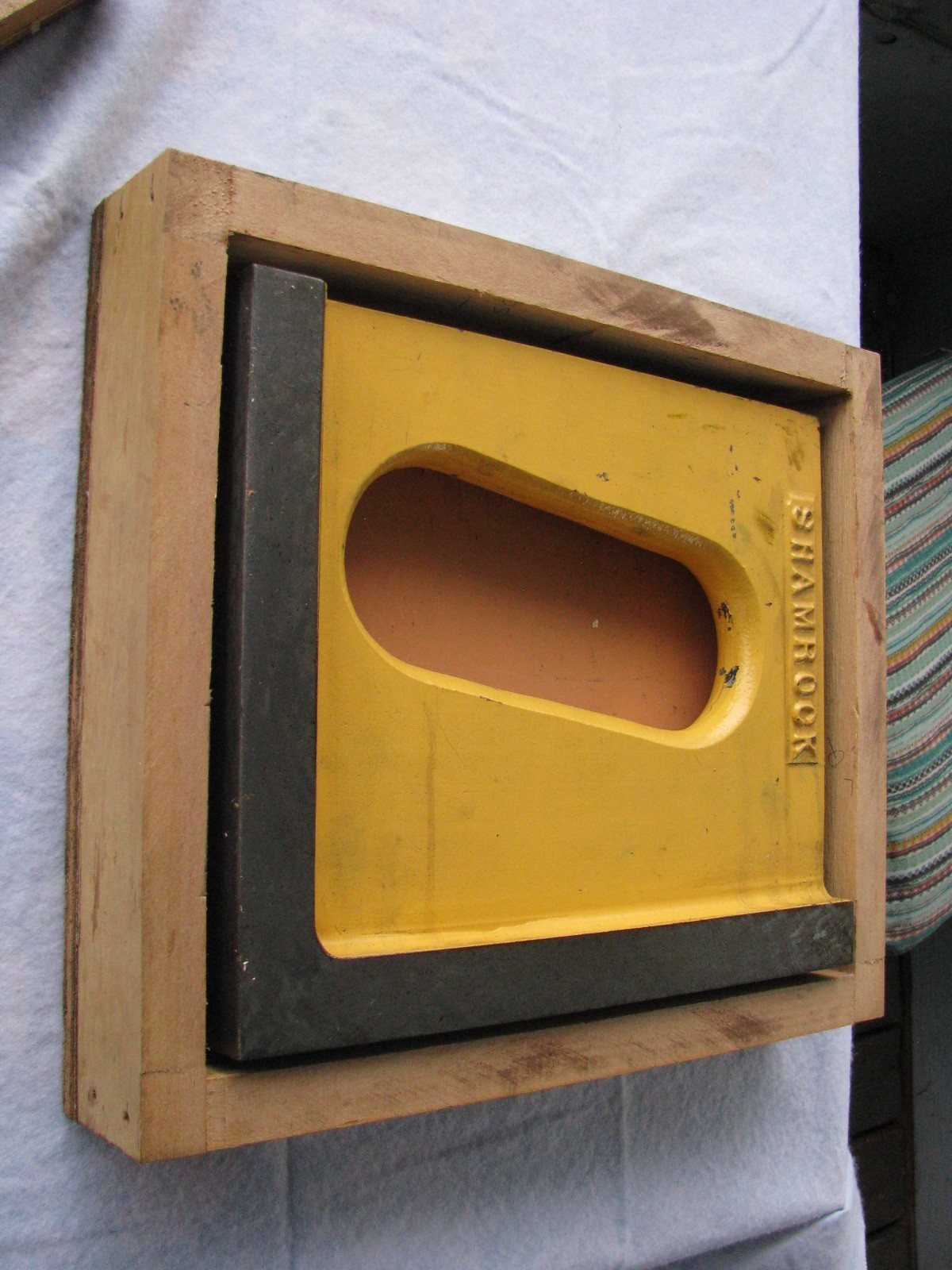 Precision cast iron square