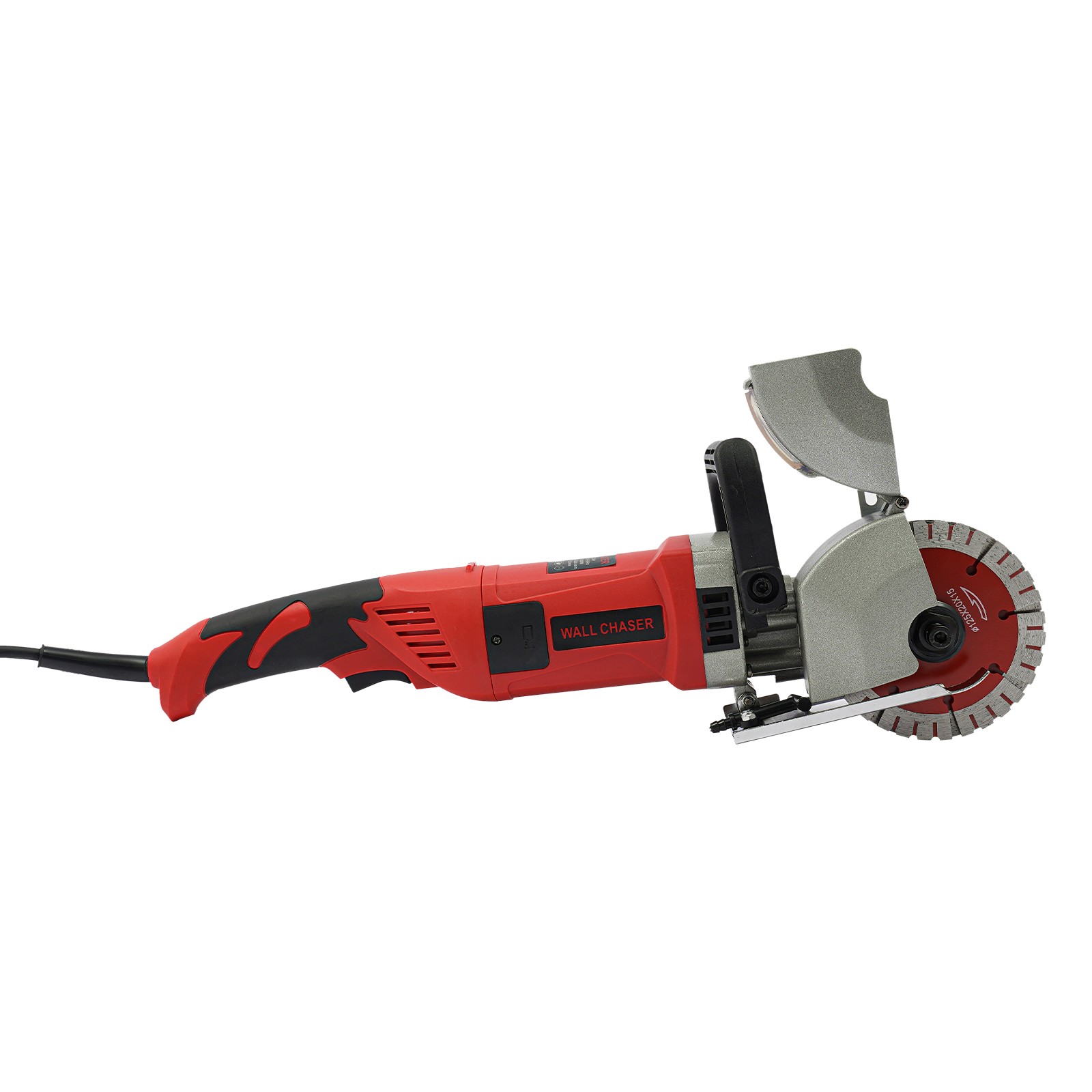 Red Electric Wall Groove Cutting Machine, Slotting Machine, Concrete Wall Chaser