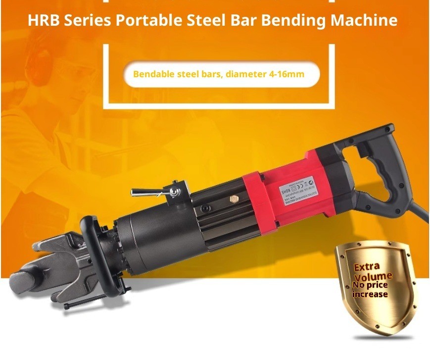 Handheld Hydraulic Rebar Bender Electric Portable Bending Machine Rebar Bending