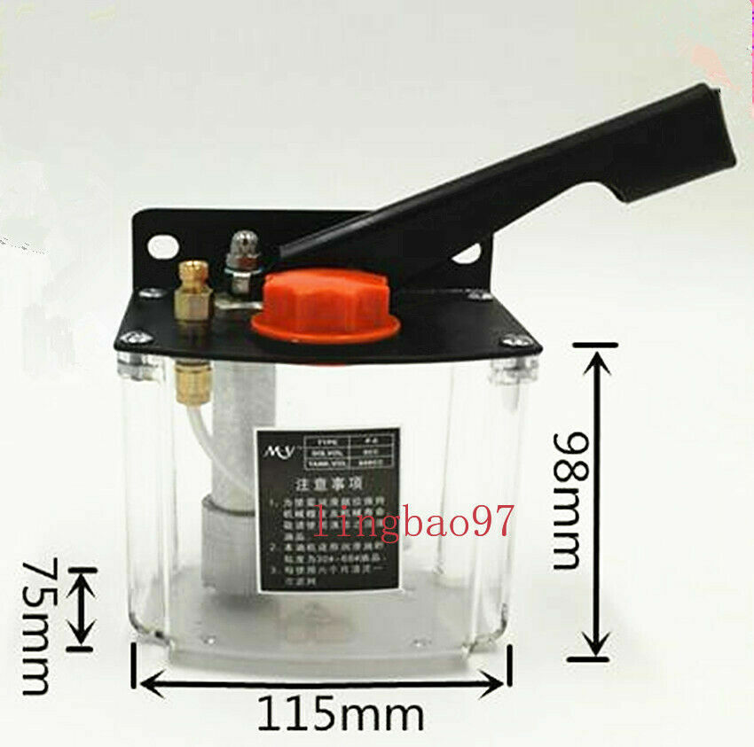 1x Milling Machines HP-5L Manual BIJUR TYPE LUBRICATOR 4MM For BRIDGEPORT Mliing