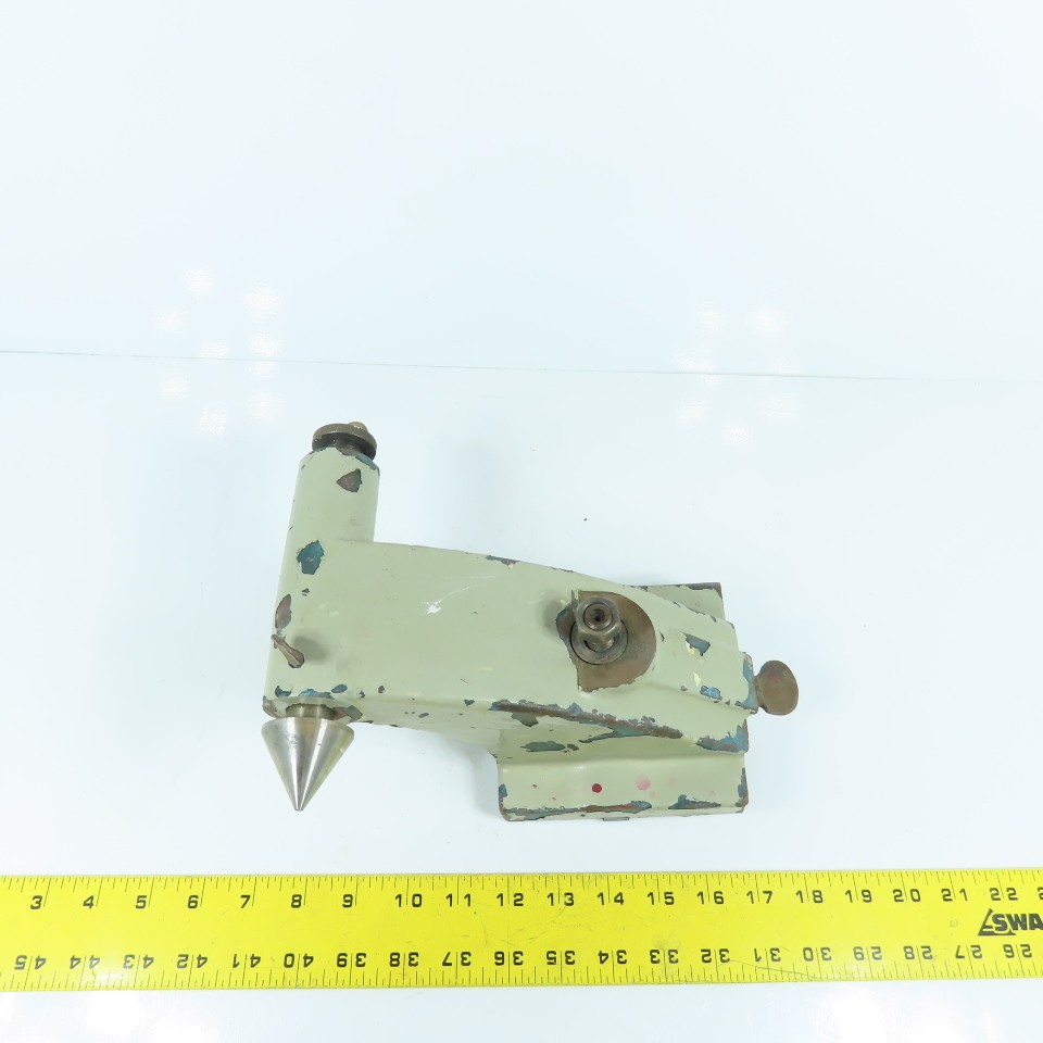 Unknown Make/Model Offset Lathe Tailstock For T-Slot W/Dead Center Quick Release