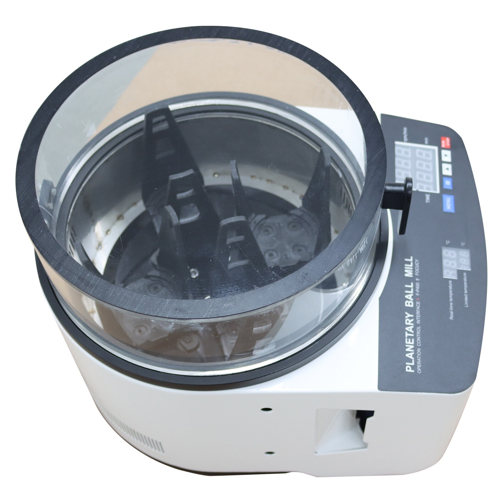Lab Planetary Ball Grinding Mill Grinder Desktop Dry Wet Vacuum Grinding 150W