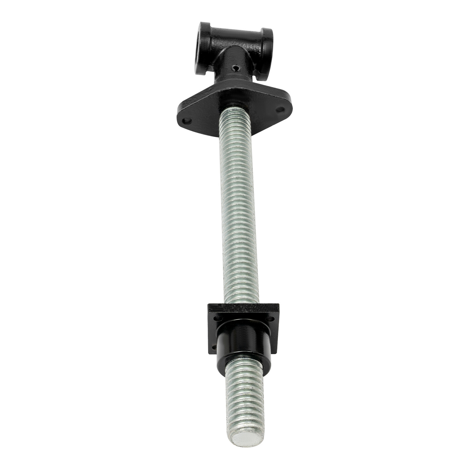 Black 1.1*13in DIY Vise Tool Vise Screw Workbench Vise Screw For Wood Materials