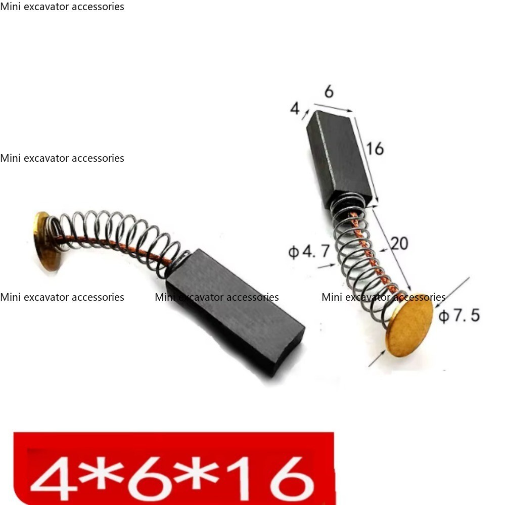 2X Milling Machine ALIGN SBS ALSGS AL-310S Carbon Brush5*6/4*6mm Carbon Brush