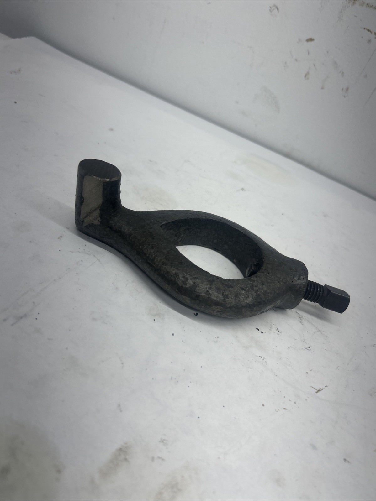 Lathe Dog , Bent Tail Lathe Dog – Cast Iron Lathe Tools 6 Inch Oal.