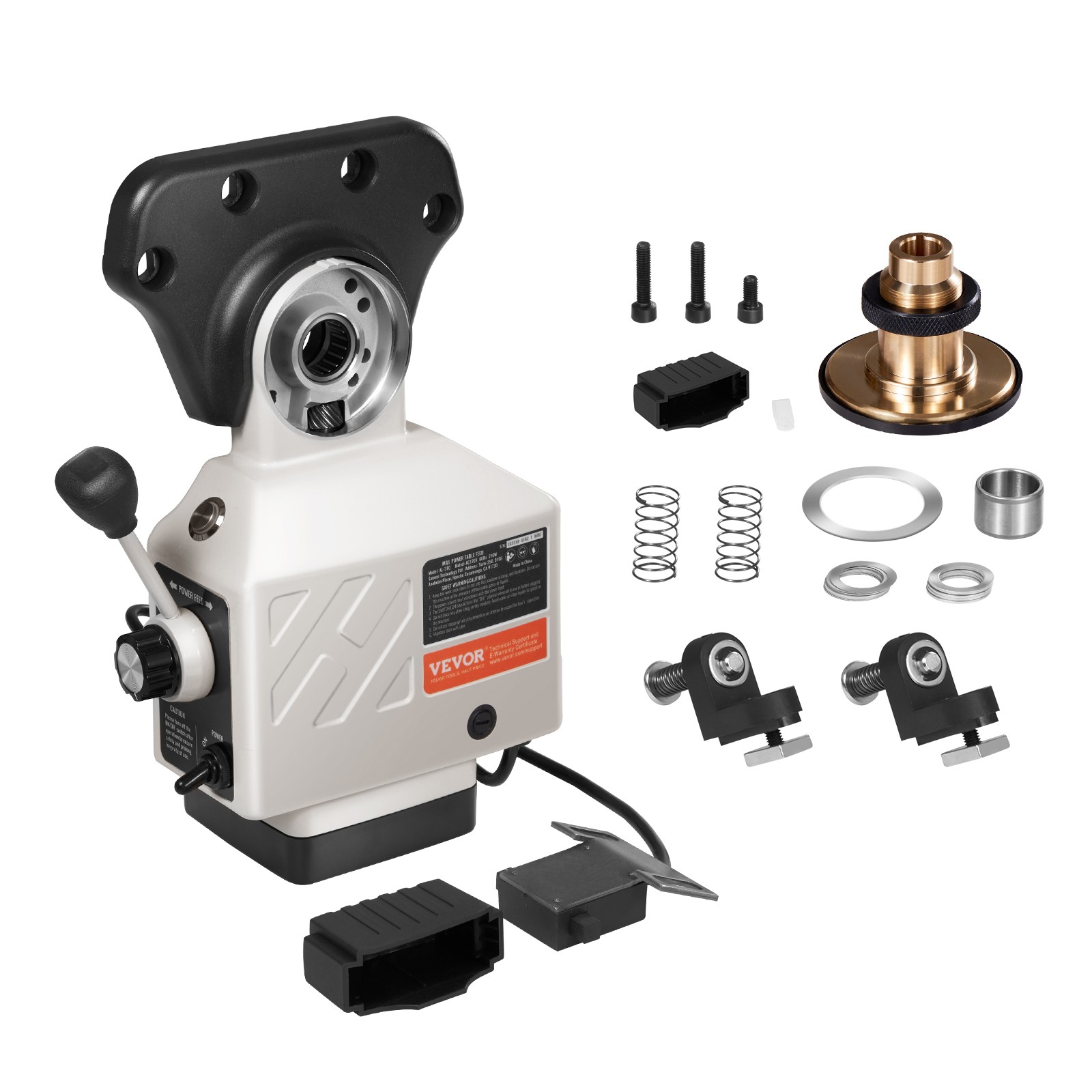 VEVOR X-Axis Power Feed Table Mill for Milling Machine 450 in-lb Torque 0-200RPM