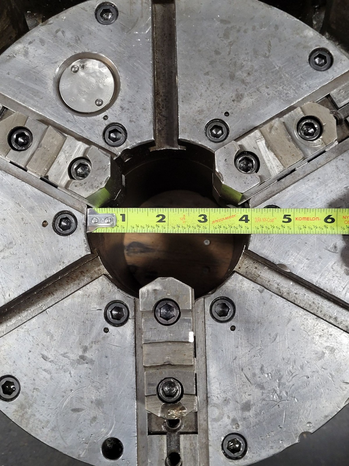 Cushman Super Spacer w/ 12in Cushman – 3 Jaw Chuck