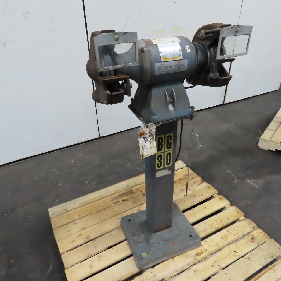Baldor 8107W 8″ Pedestal Grinder 115/230V 1Ph 3/4Hp 3600RPM
