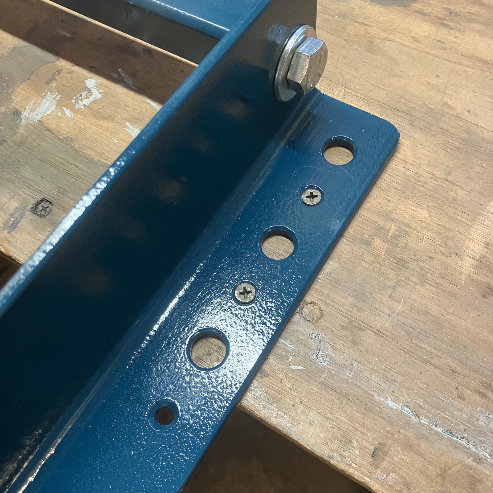 Heacy duty sheet metal hand bender made from heavy steel pipe