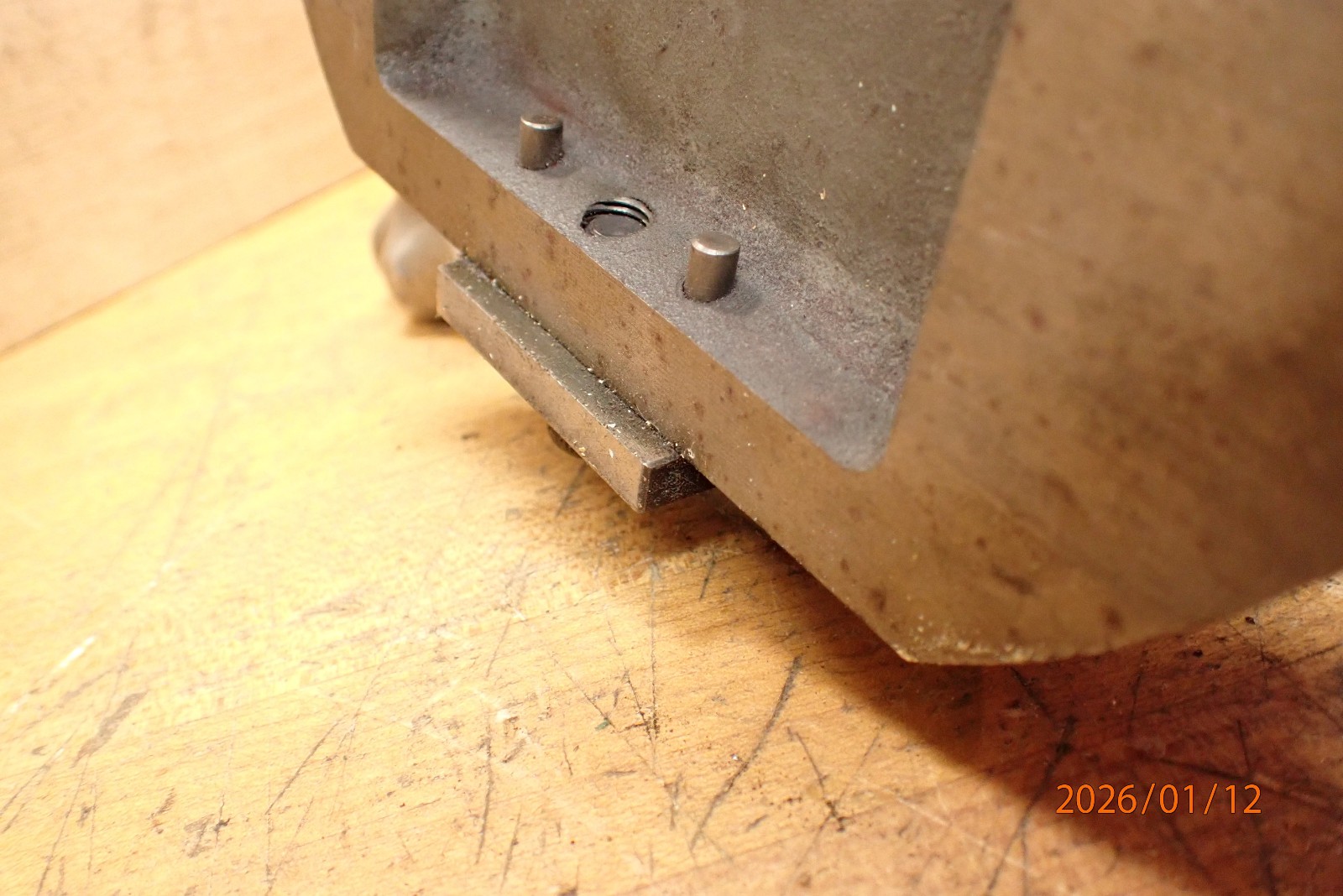 OLDER K.O. LEE B942 5C COLLET SPIN FIXTURE WORK HOLDING FIXTURE W/ SWIVEL BASE