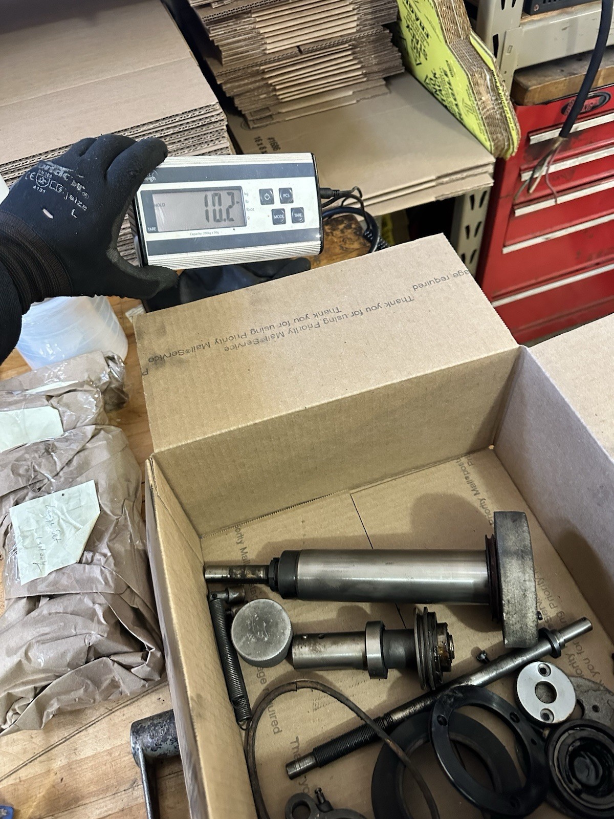 Deckel SOE Tool Grinder Spindle Assembly