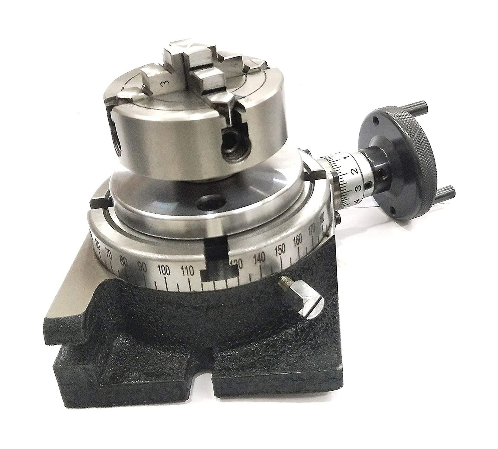 Quality Precision Horizontal Vertical Milling Indexing 4″/ 100 Rotary Table w…