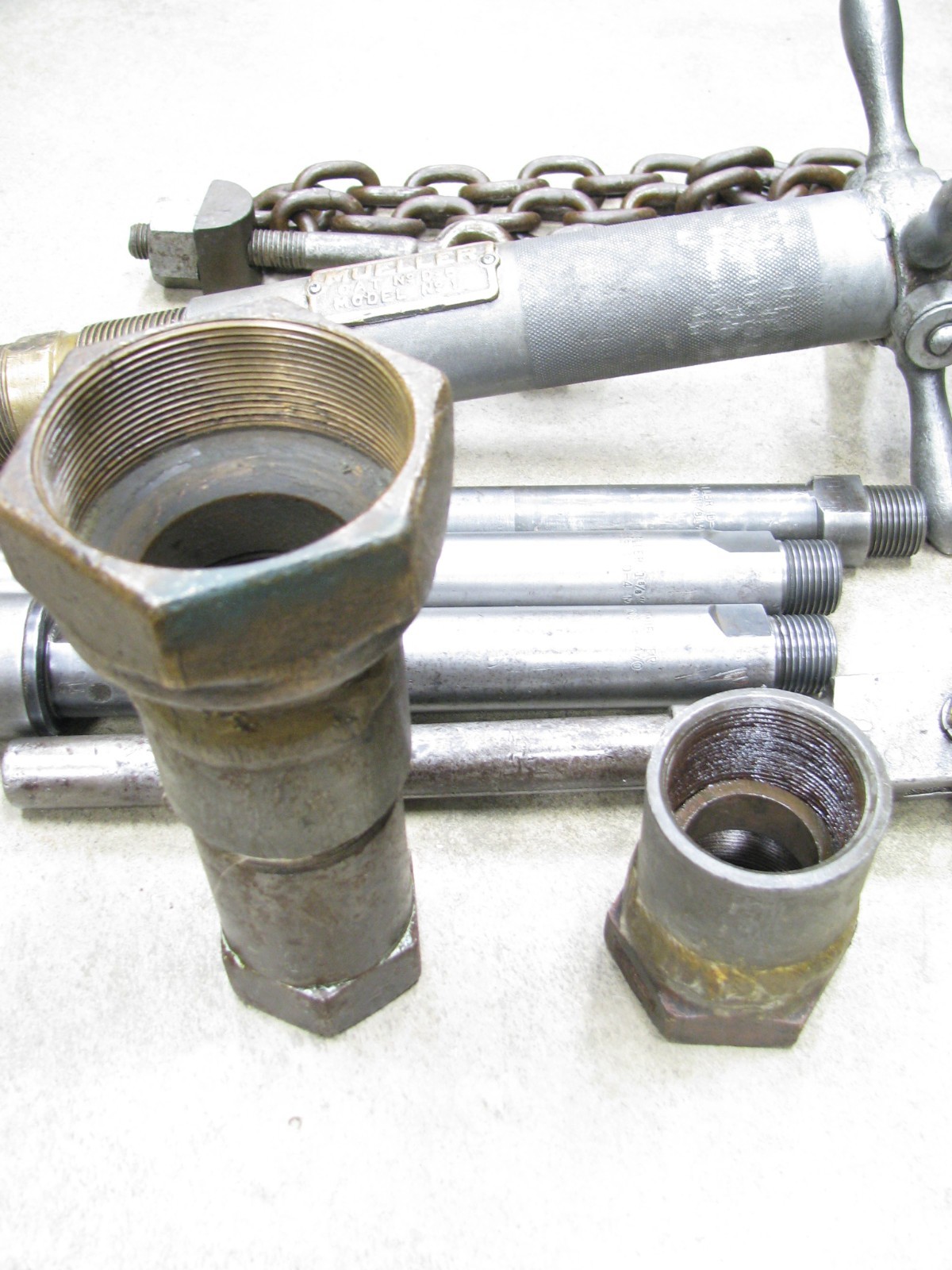 Mueller Drilling Machine D-5 Water Main Tap Tools