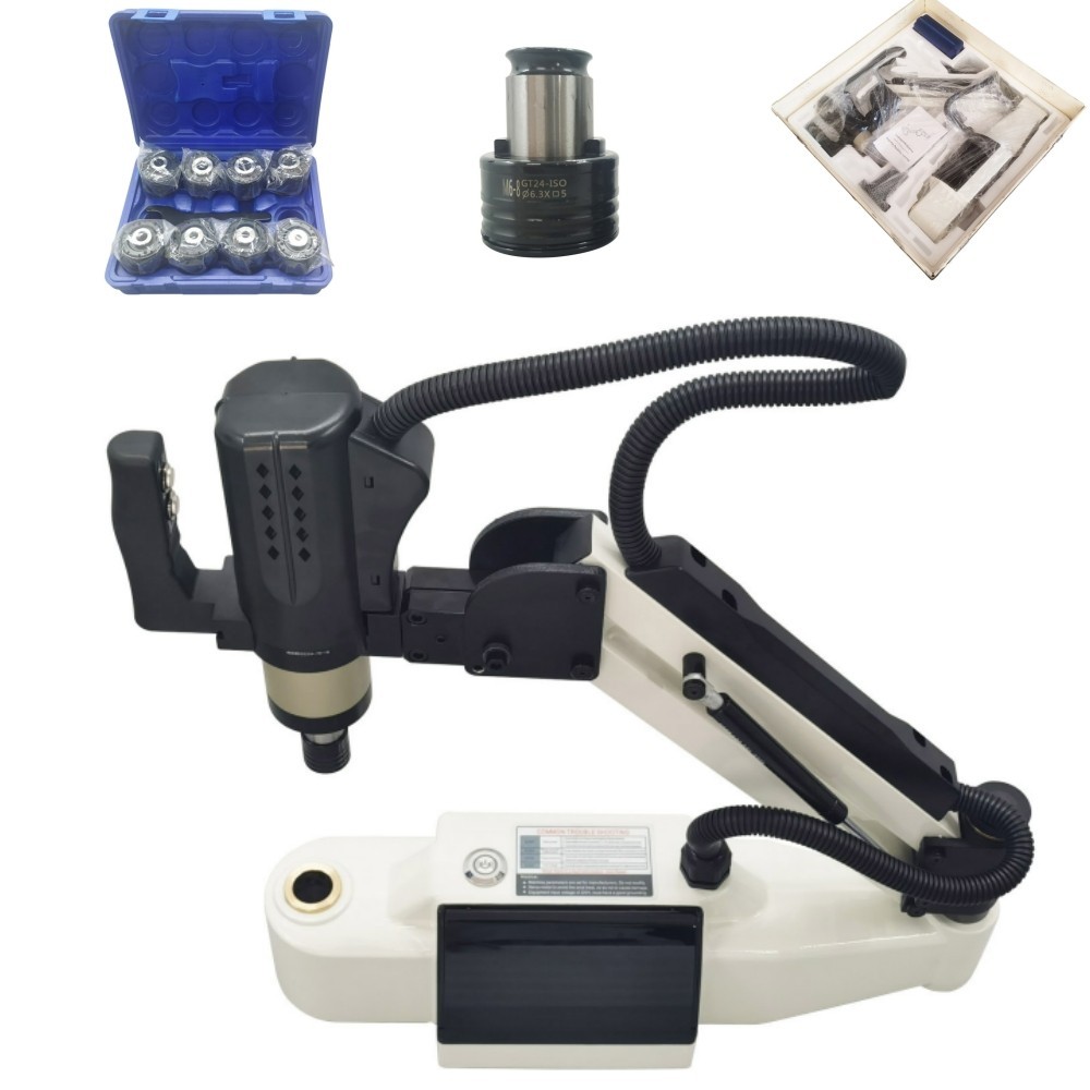 AC220V M3-M16 Touchscreen Electric Tapping Machine 1-312rpm Servo Motor Tapper