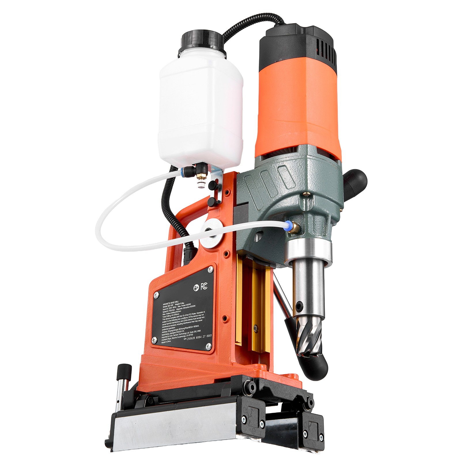 Uimoso Magnetic Drill Press 1400W 0-750 RPM with 6 Core Drill Bits