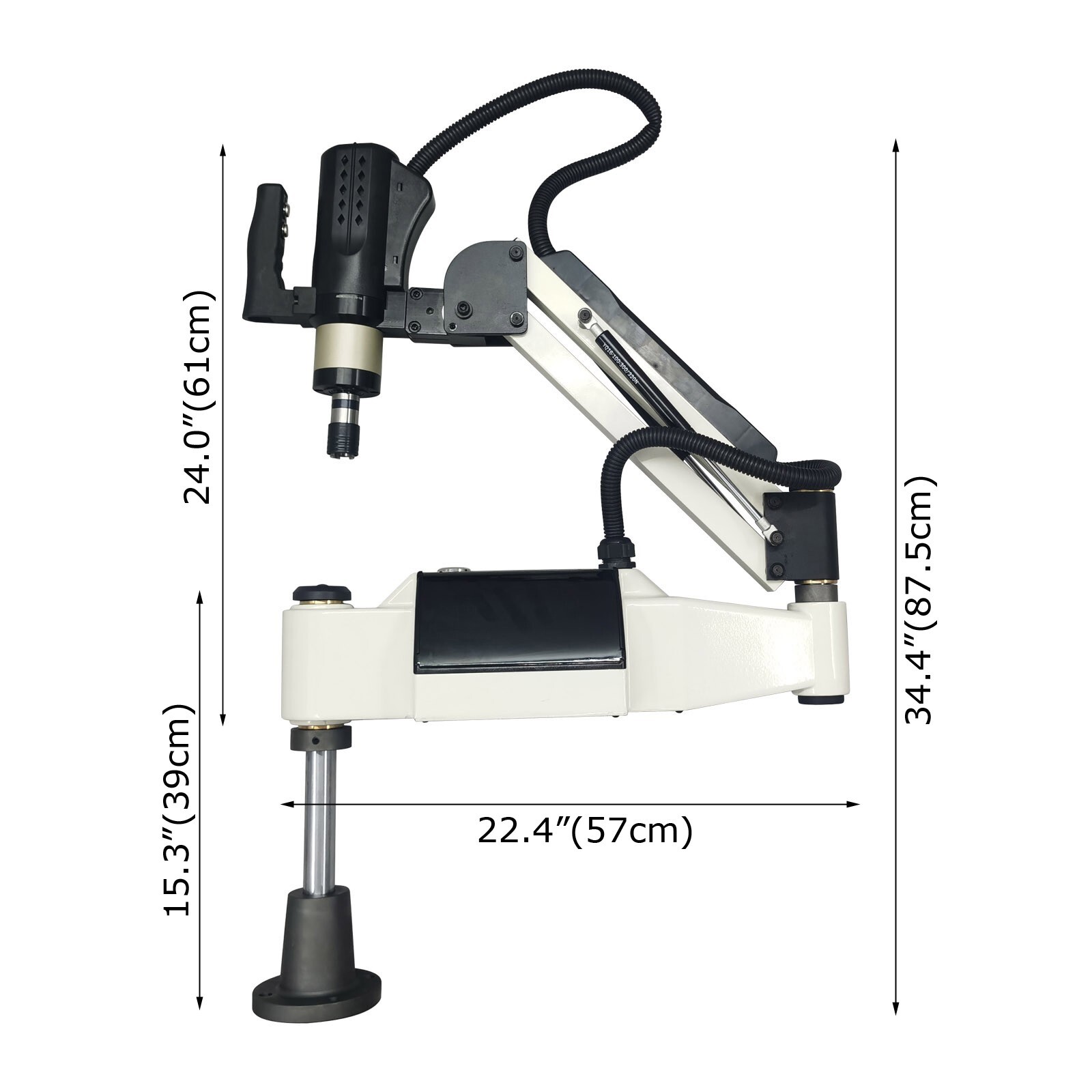 AC220V 50/60Hz M3-M16 Universal 360° Electric Touch Tapping Machine