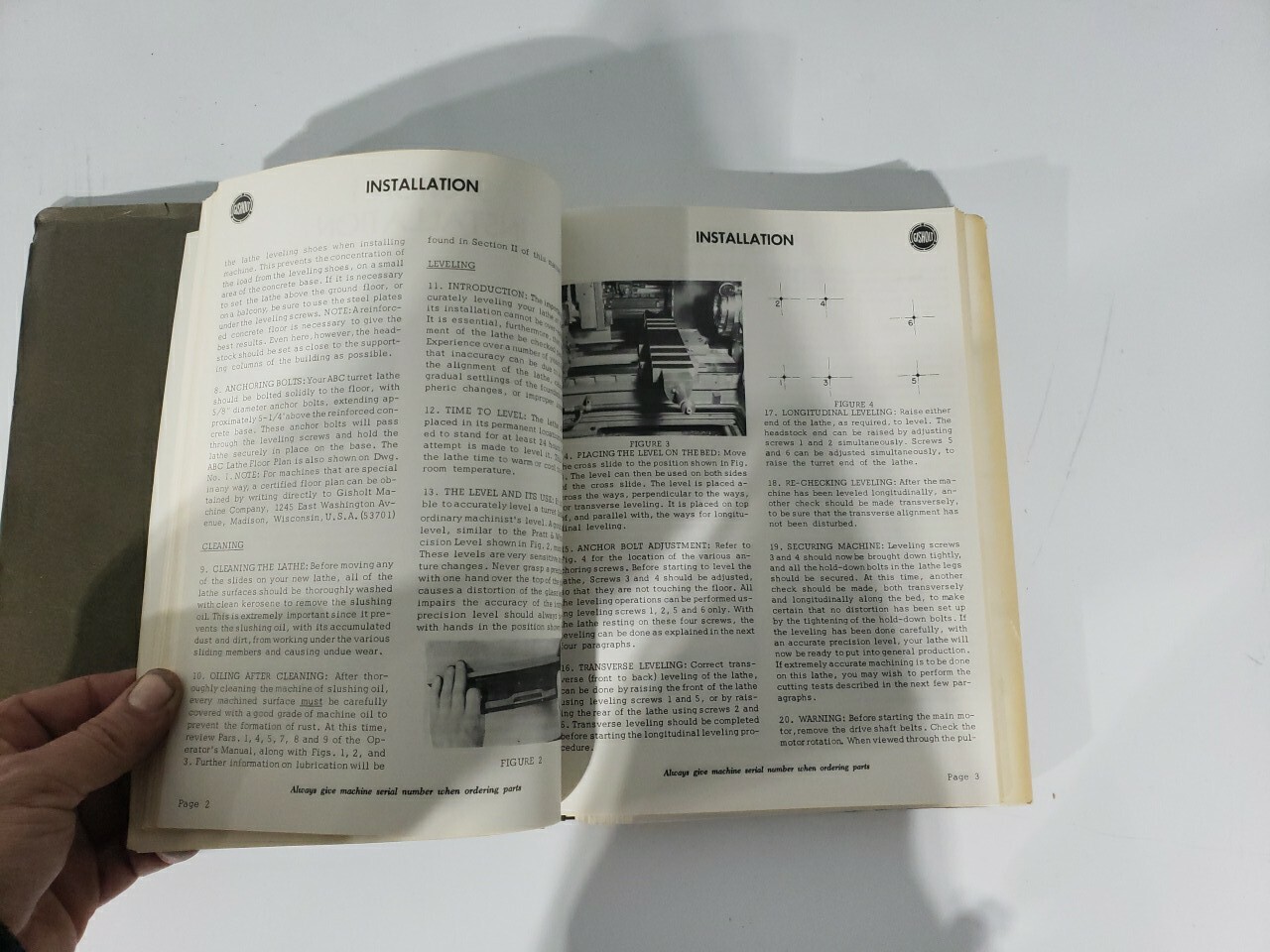 Manual For Installation Maintenance and Repair ABC AUTOMATIC BAR CHUCKING Lathe