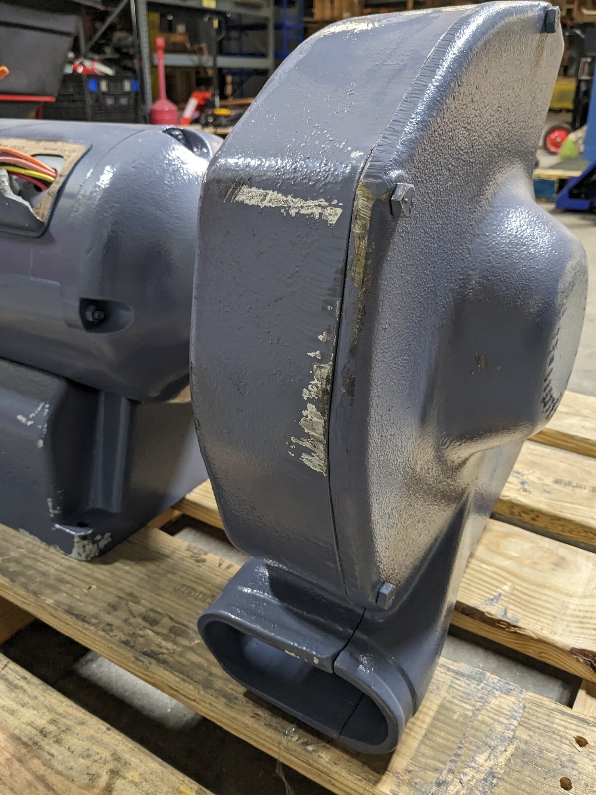 Baldor 14" Industrial Grinder 1500 RPM Max 5 HP 230v 3 Ph 1406W Parts / Rep