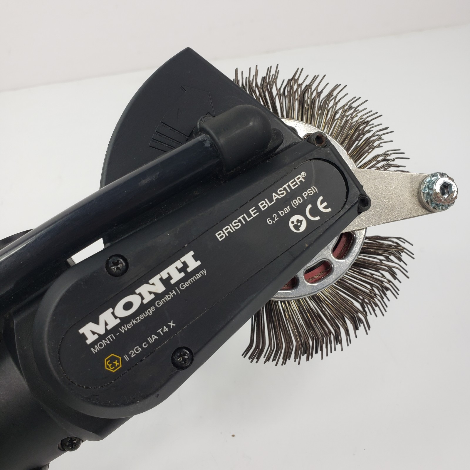 Monti Bristle Blaster Pneumatic Set SP-647-BMC-N 11mm & Carbon Steel Belts