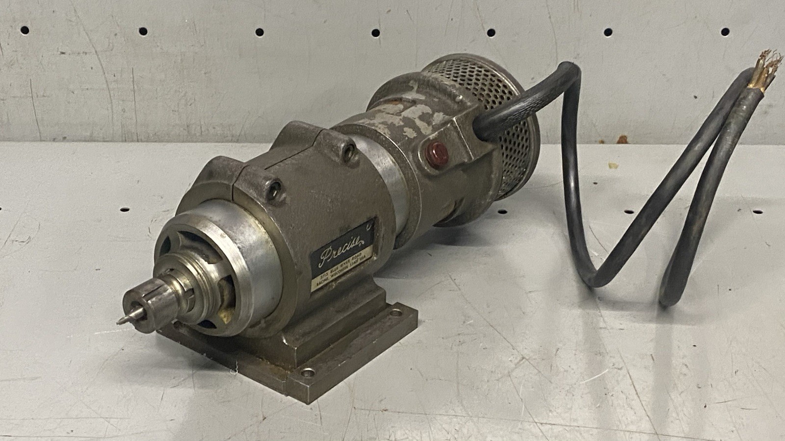Precise Super 65 Lathe Tool Post Grinder Motor 1/2 Hp 45,000 RPM Made In USA