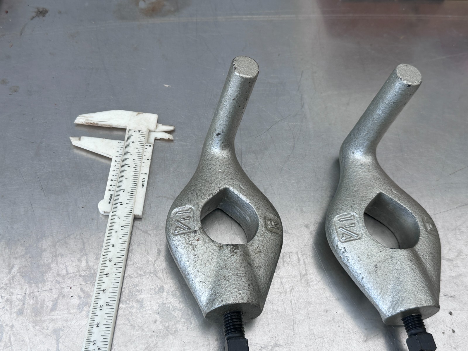 1-1/4 Bent Tail Lathe Dog (Lot of 2)