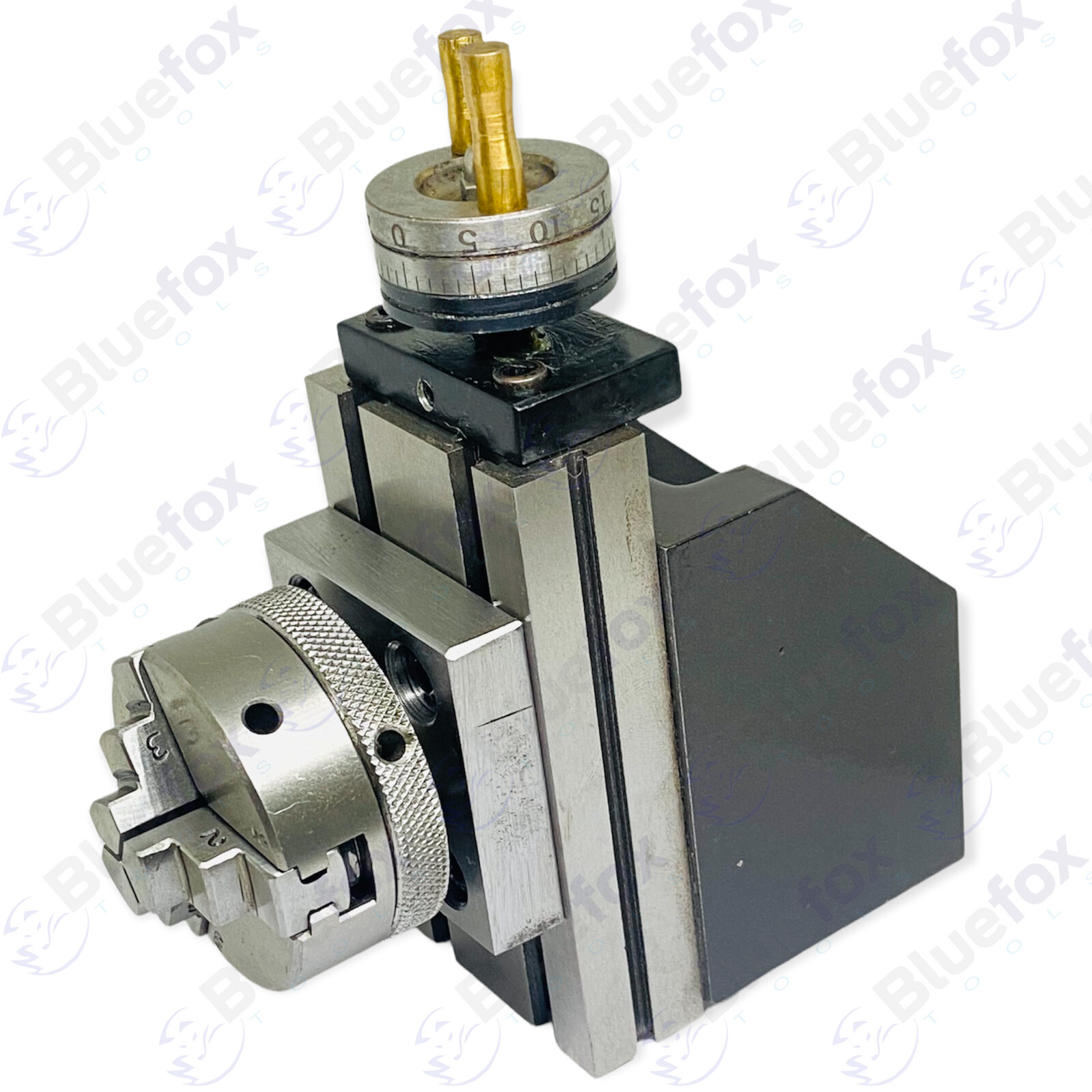 New Mini lathe Vertical Slide With 50 mm Dia 3 Jaw Self Centering Chuck on Plate