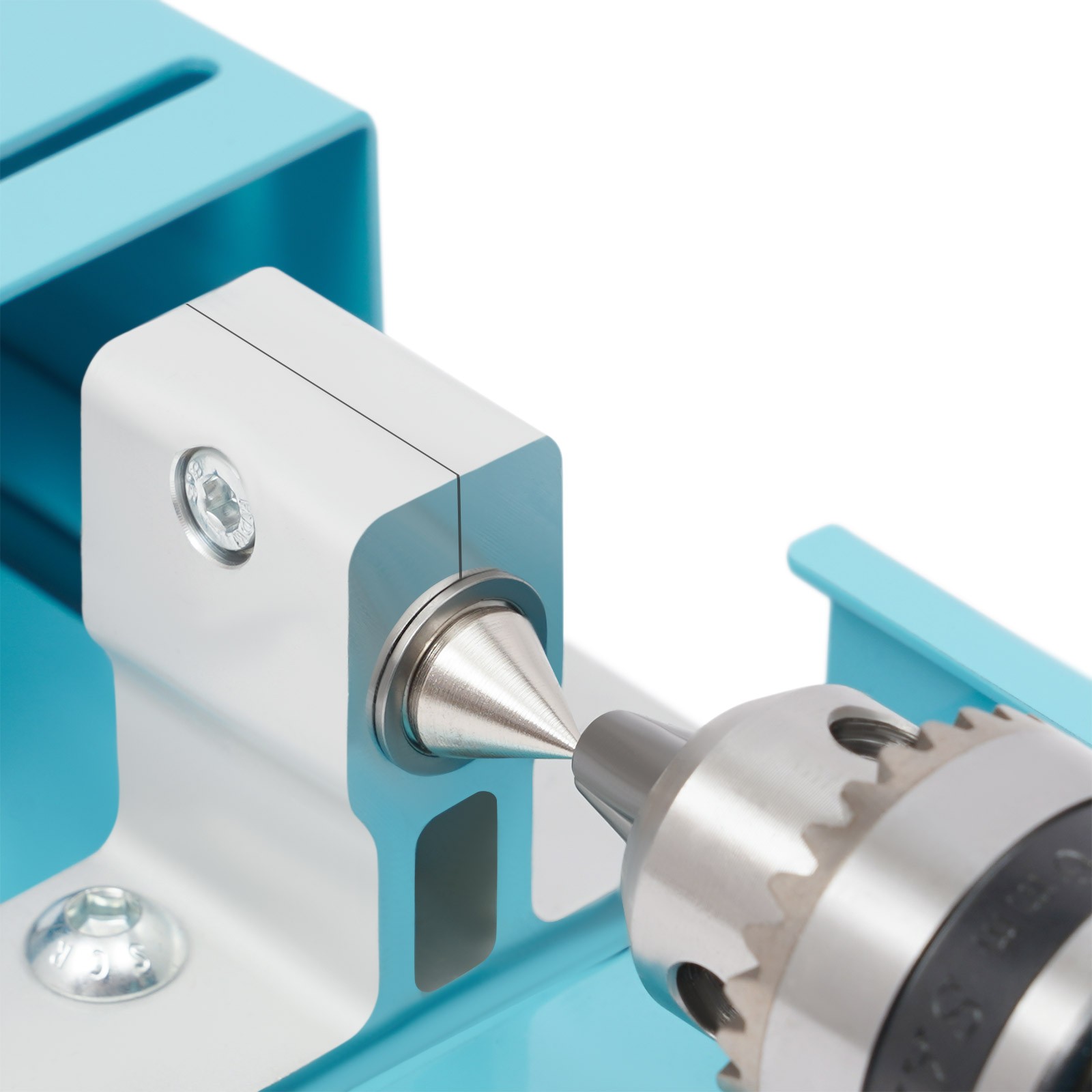 Mini Lathe Machine, Wood Lathe Milling Machine for Table, Mini Wood Lathe
