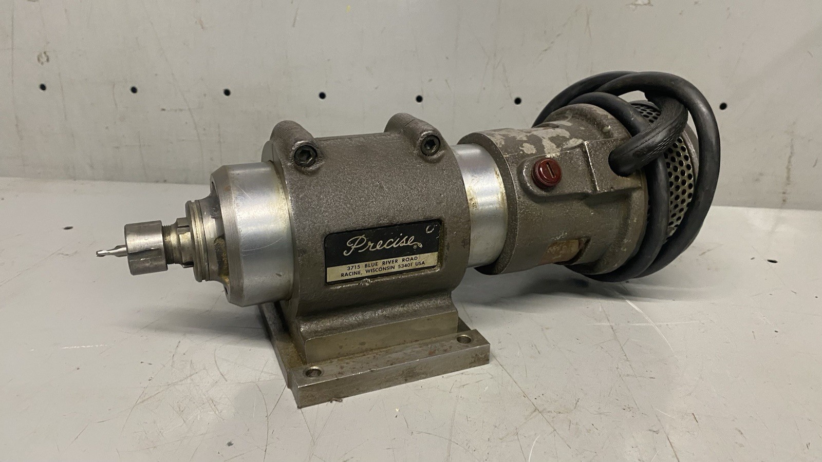 Precise Super 65 Lathe Tool Post Grinder Motor 1/2 Hp 45,000 RPM Made In USA