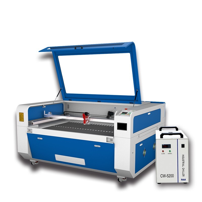 RECI 150W CO2 Laser Cutting Engraving Machine 900X600mm Workbench Chiller CW5200