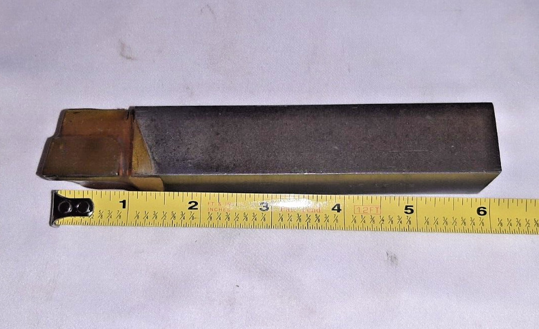 HUGE Carbide Tipped Lathe Tool Bit 1″ X 1″ x 6″ – USA made – New