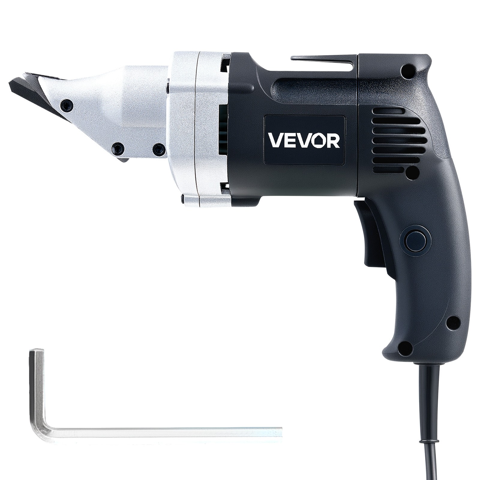 VEVOR Electric Metal Shear 4.0-Amp Corded Sheet Variable Speed 2500 SPM