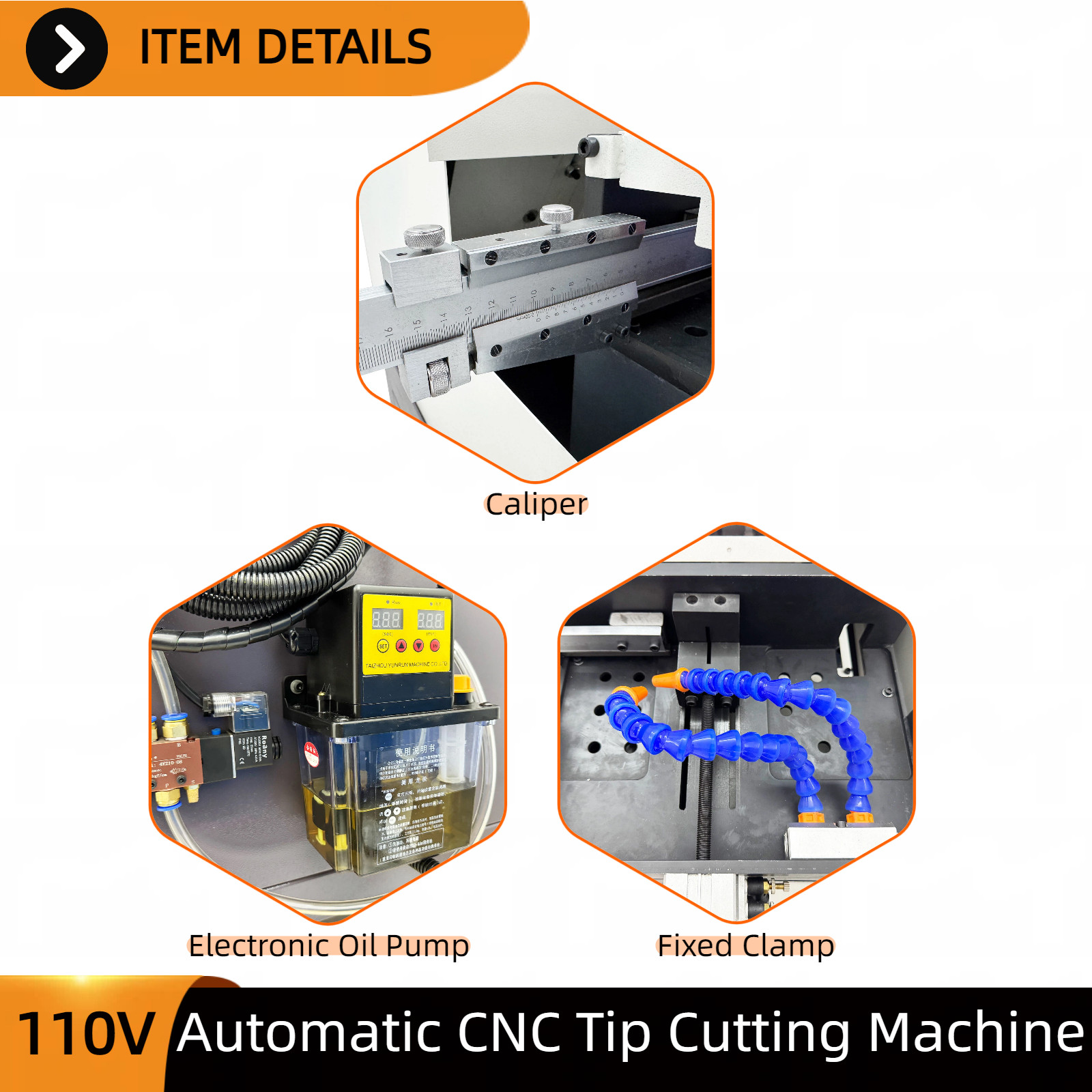 Automatic CNC Rotary Pin Cutter 110V for Tungsten Steel/ Iron/Copper & Aluminum