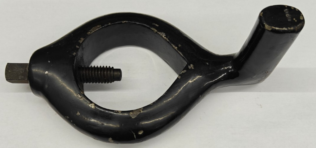 Lathe Dog Bent Leg Tail 2-1/2″ Forged Iron
