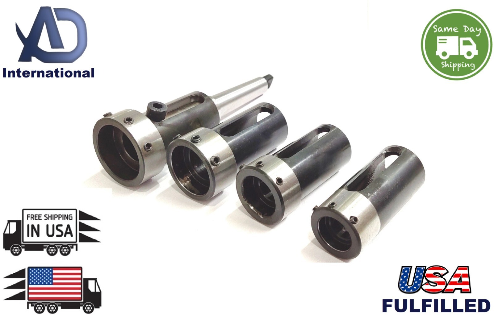 Tailstock Imperial Floating Type Die Holder Set For Lathe-USA FULFILLED