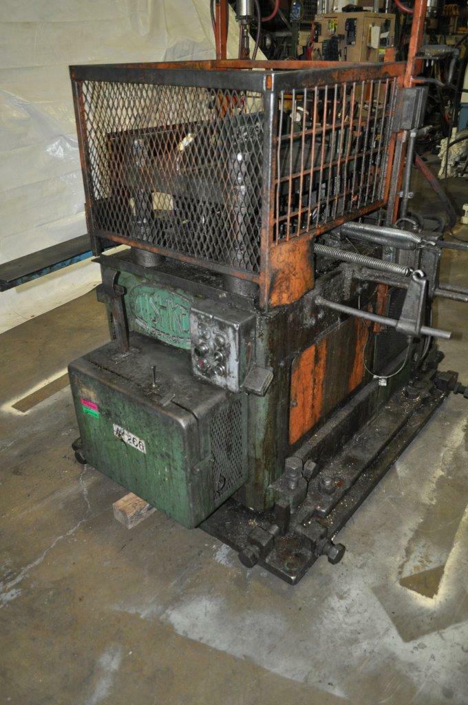 50 Ton Tishken Cut Off Press CO-14-HW-4A16 Bed Area: 18″ LR x 29″ FB yoder dahl