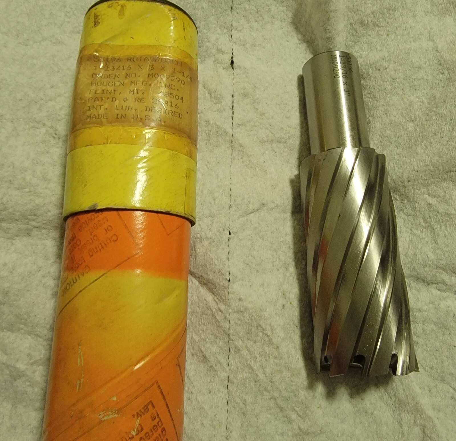1-13/16″ X 3″ Depth of Cut HSS Annular Cutter 1-1/4″ Shank, M42 ~ Made in USA