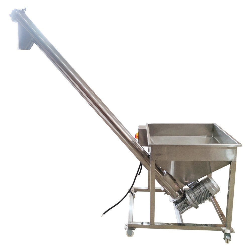 Screw Conveyor Automatic Feeding Machine Granules Screw Feeder 110v 3m³/h