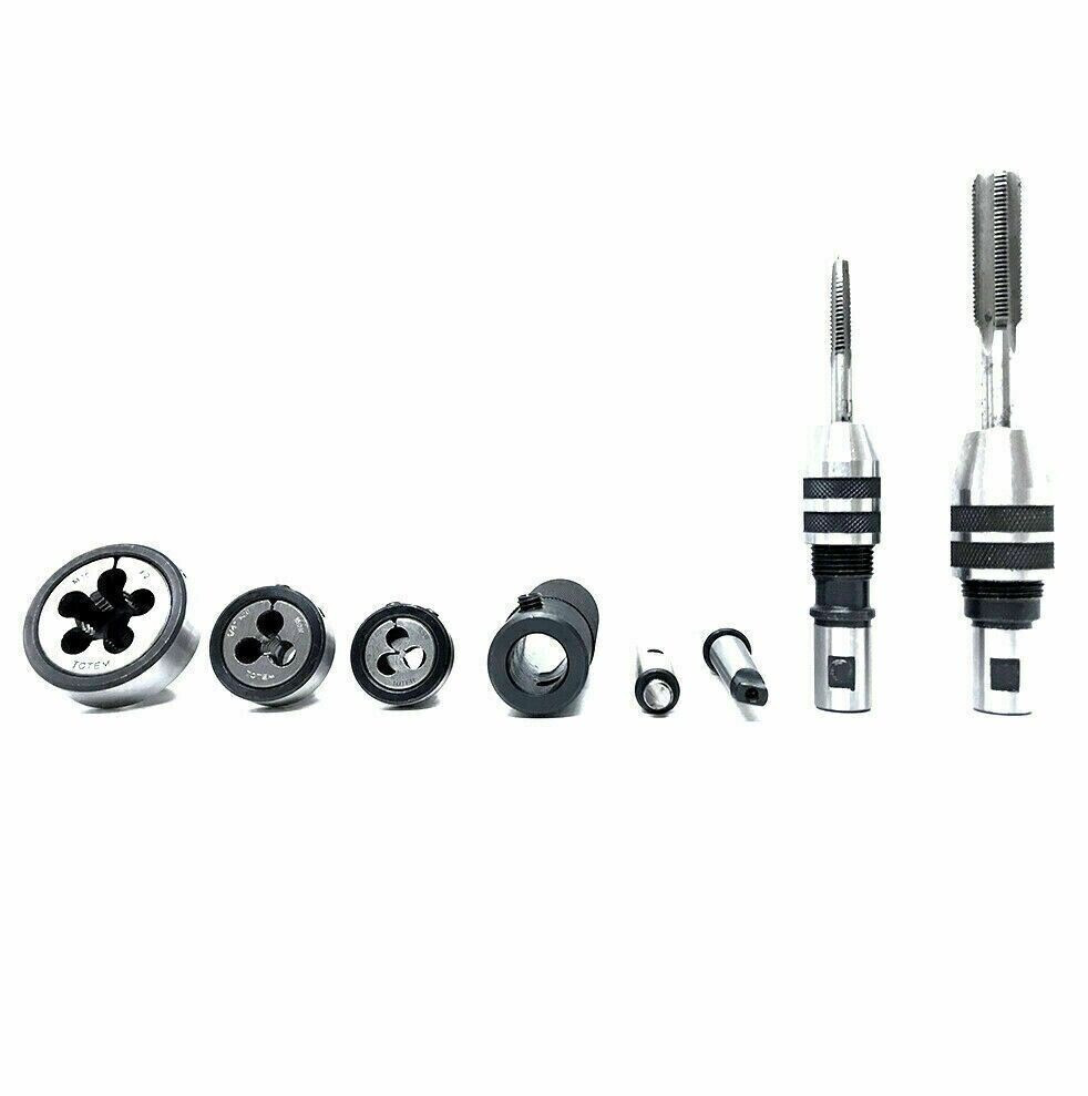 3MT Lathe Tailstock Tap And Die Holder set Sliding Floating Type MT3 Shank INCH
