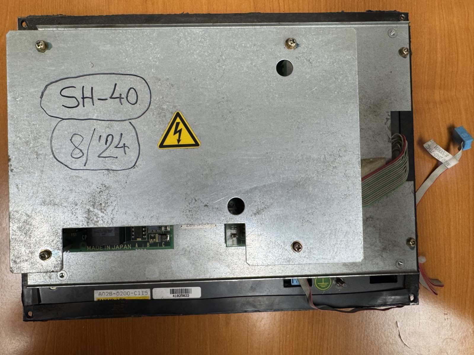 GE Fanuc Series 21-M A02B-0200-C115 A20B-2001-0840 /21F (SH-40)