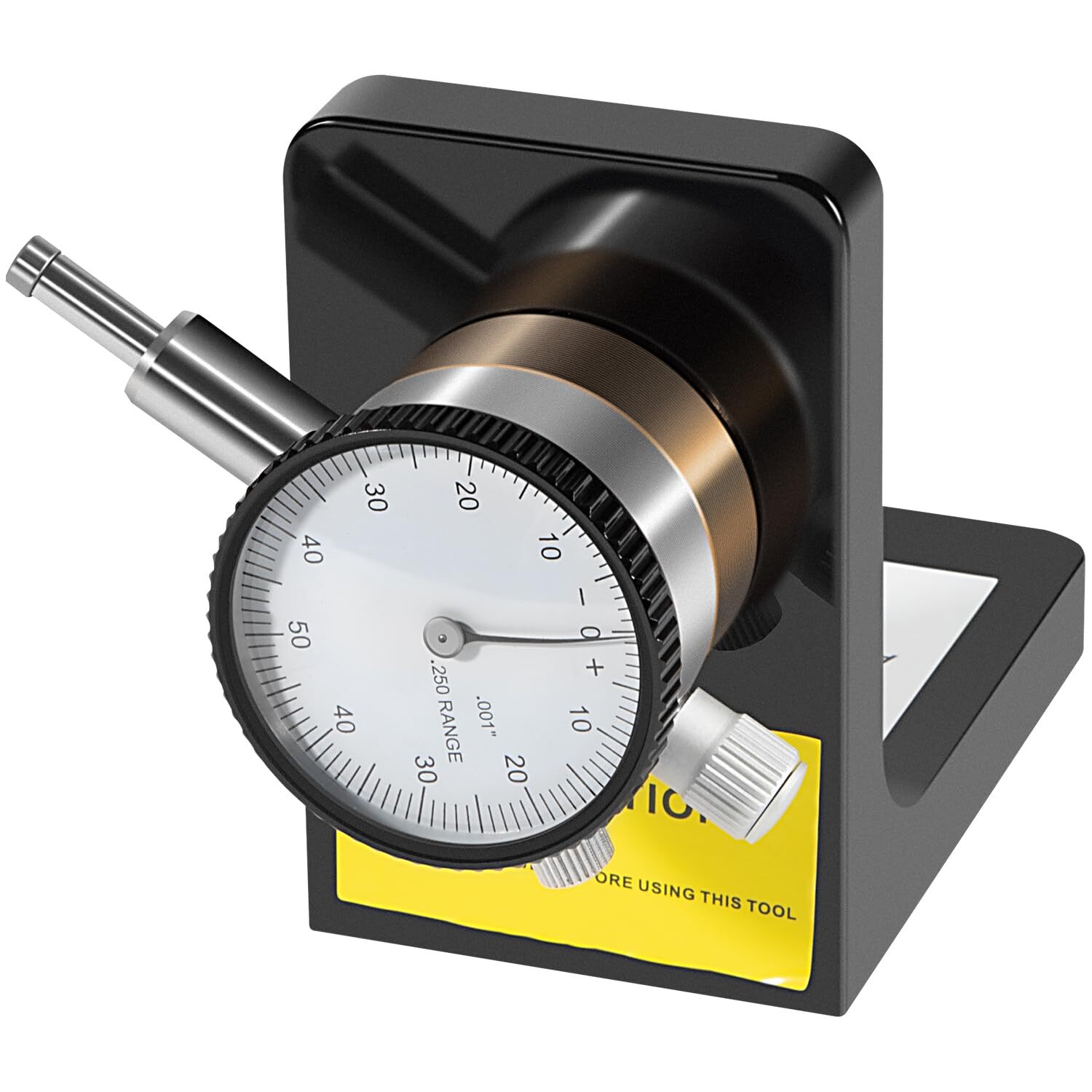 W1218A Dial Indicator Rotates 360˚ Durable Powerful Magnetic Base for Planers
