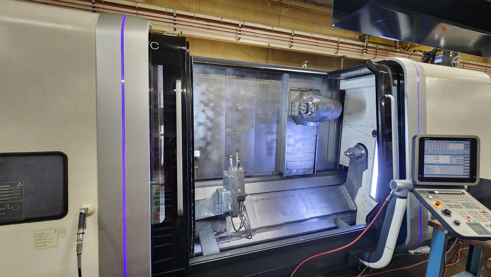 2013 DMG MORI CTX GAMMA 2000TC MILL TURN, SIEMENS
