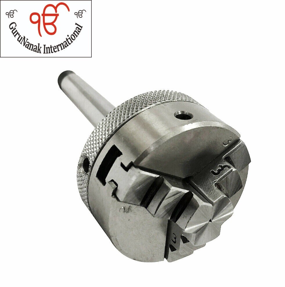 50mm 3 Jaw Self Centering 2″ Inch Mini Lathe Chuck ,14×1 Thread MT2 Arbor
