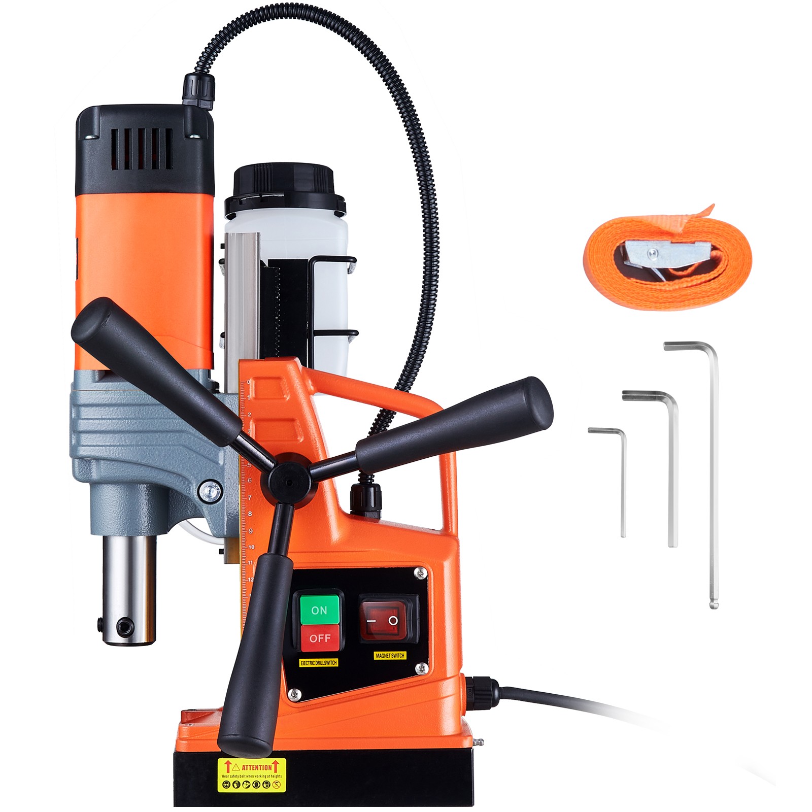 Uimoso Magnetic Drill 1300W 2922lbf/13000N Portable Mag Drill Press 810RPM