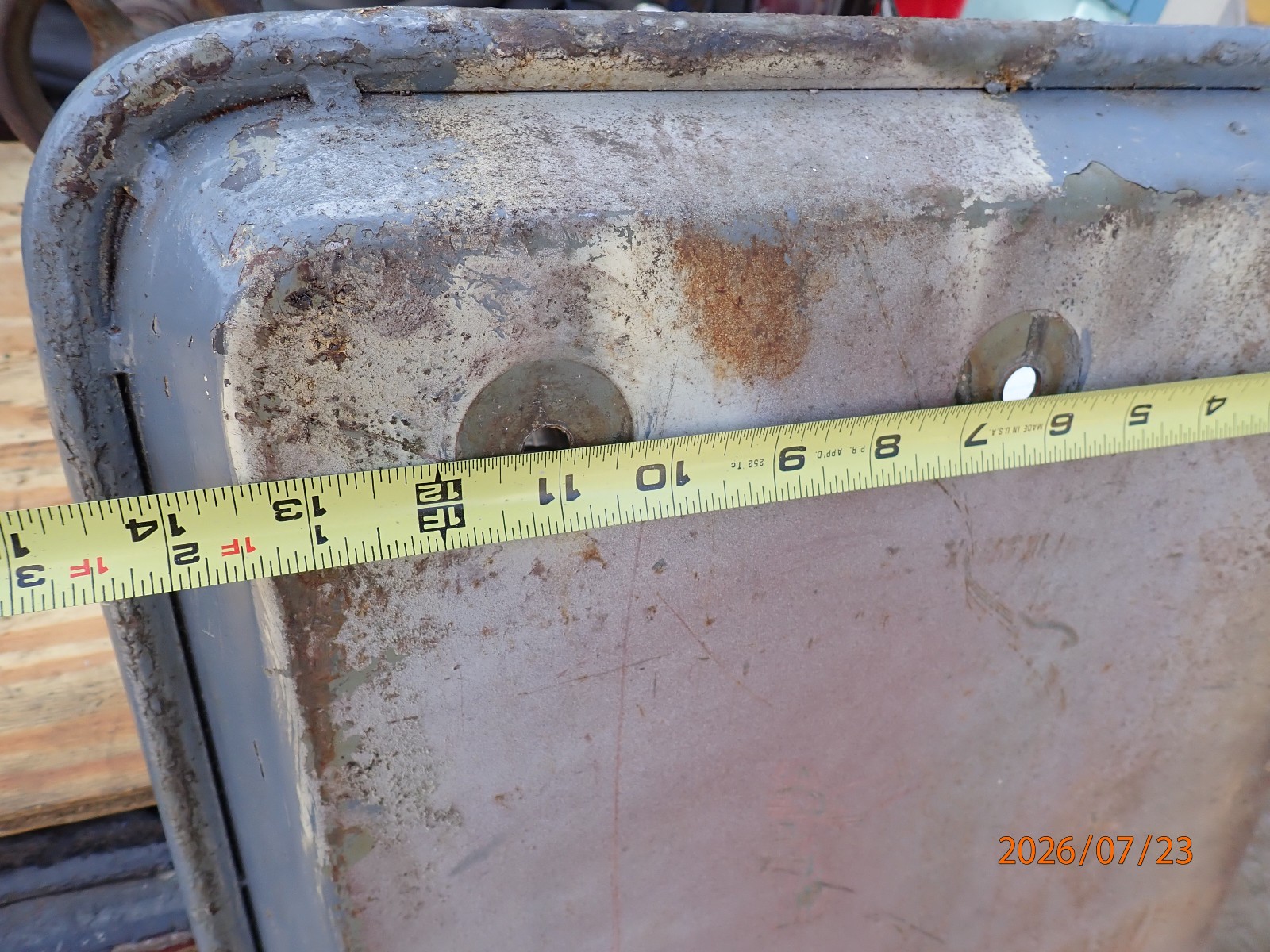 VINTAGE DRIP PAN FOR SOUTH BEND HEAVY 10 METAL LATHE