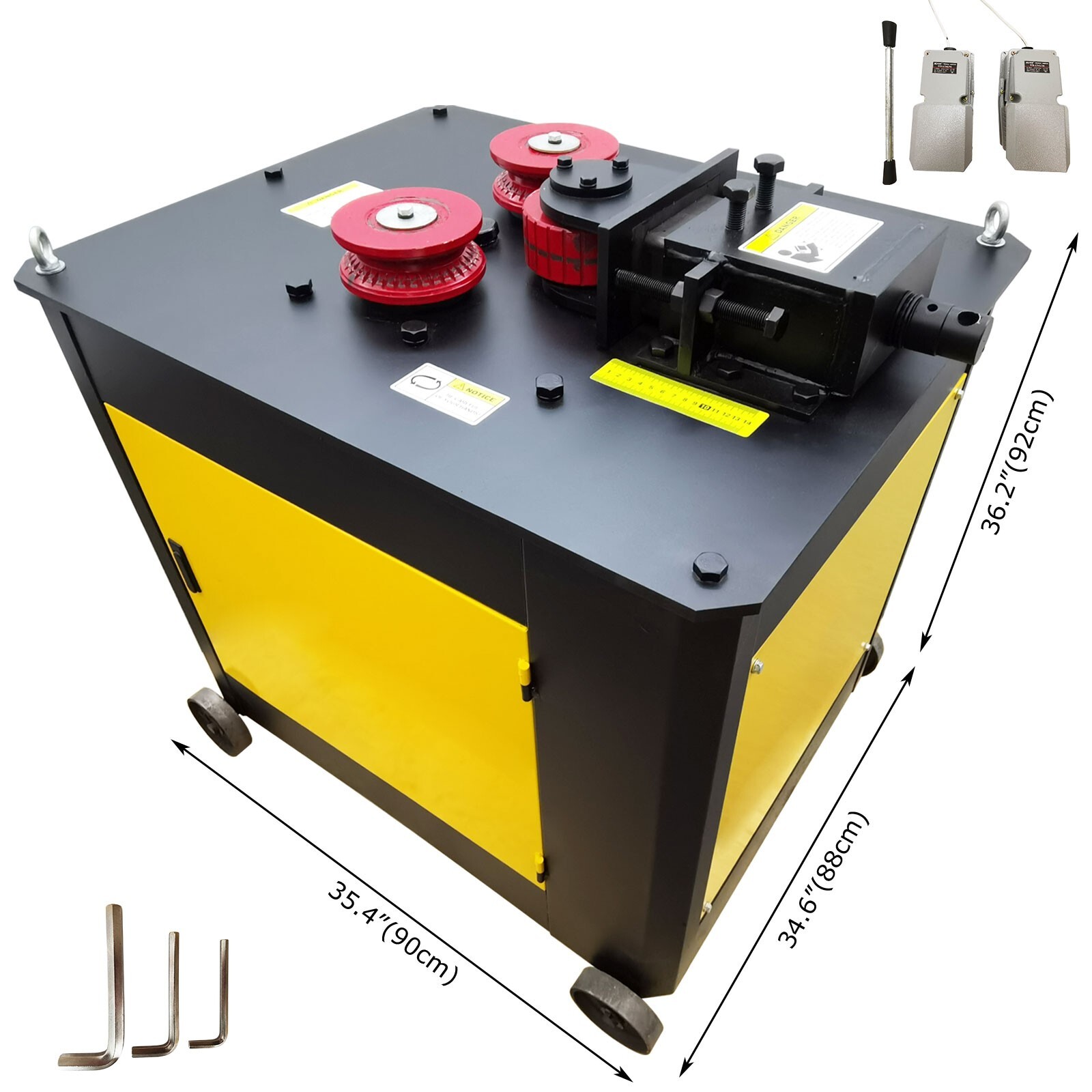 Auto Reinforced Bar Circle Bending Machine Electric Steel Bar Rebar Bender 3PH