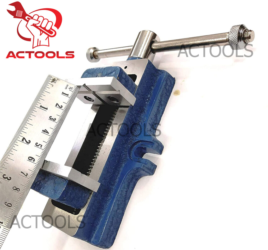 New Lathe Vertical Milling Slide Fixed Base 4″ X 5″ With 2″ Self Centering Vise